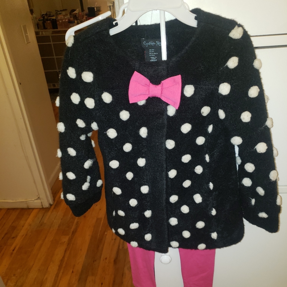 Brand new toddler girl jacket set